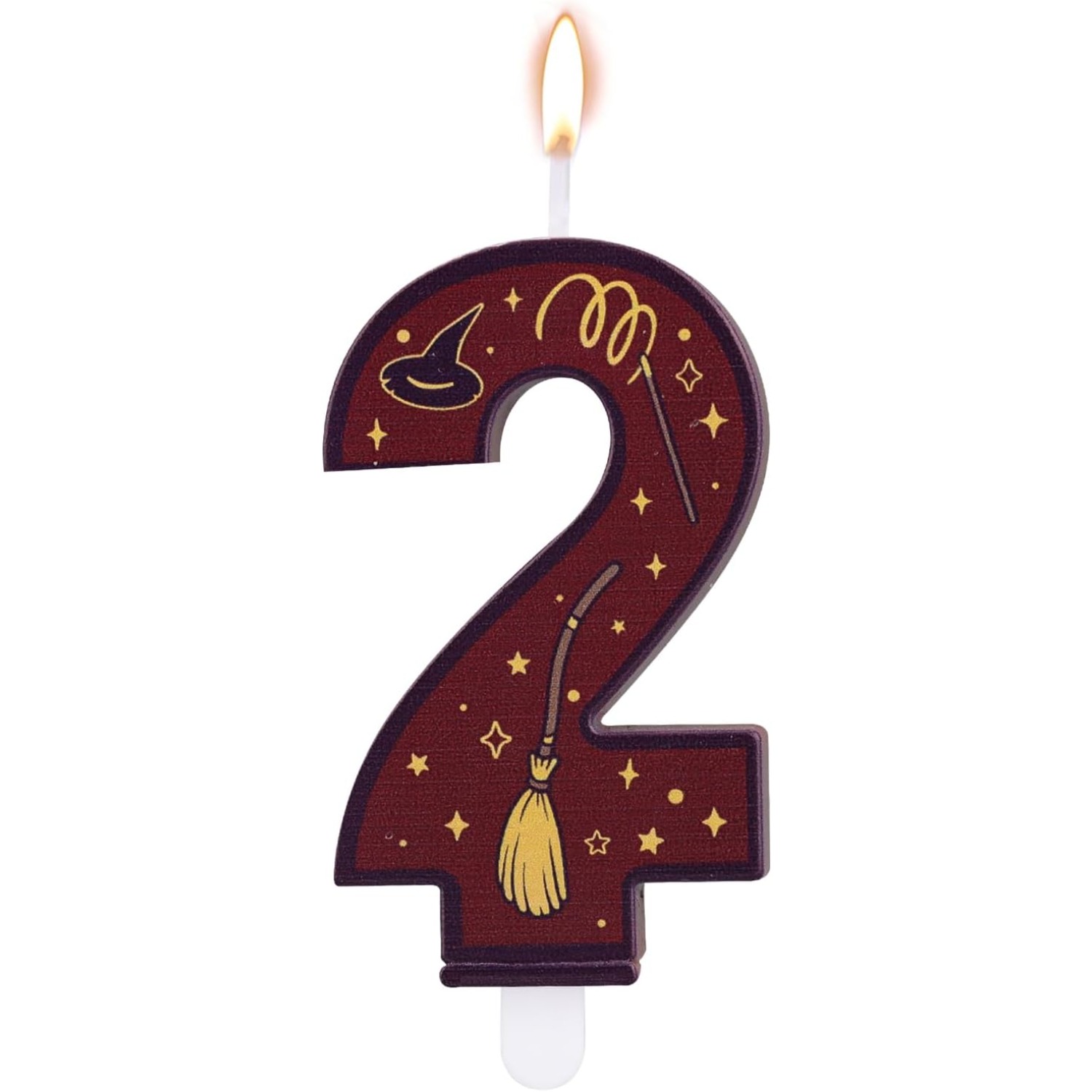 Candle Supplies Kit - 1 Set Number 0-9 Magical Themed