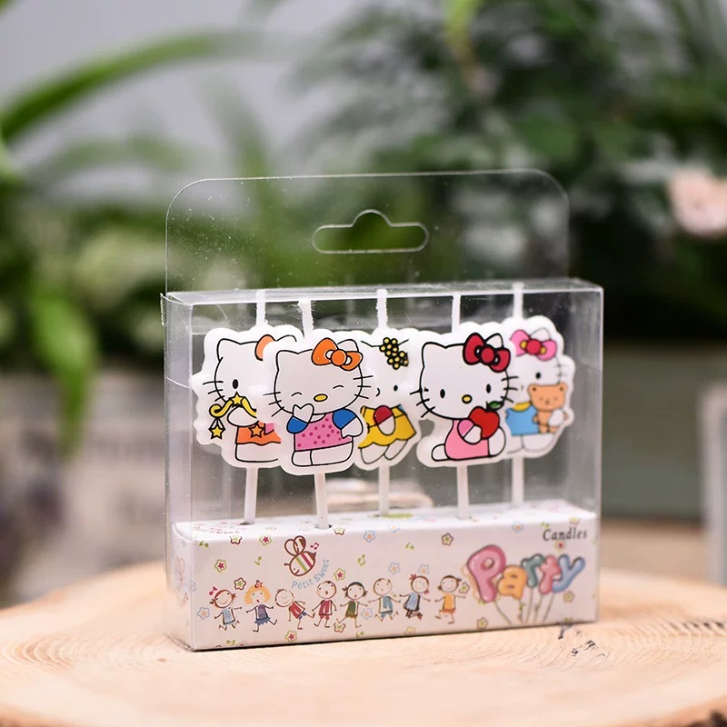 5pcs/Set Kawaii HelloKitty Han - Candle Supplies Kit recension och pris