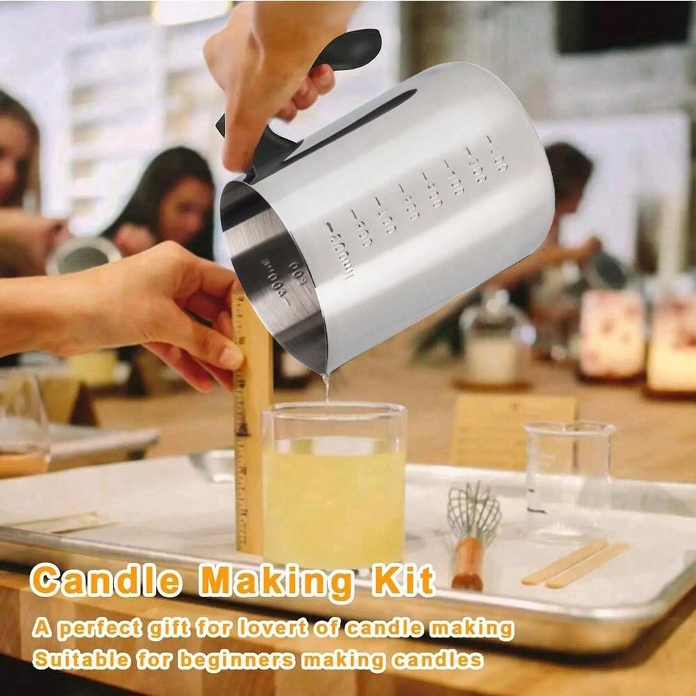 Candle Pouring Pot with Electr - Candle Supplies Kit recension och pris