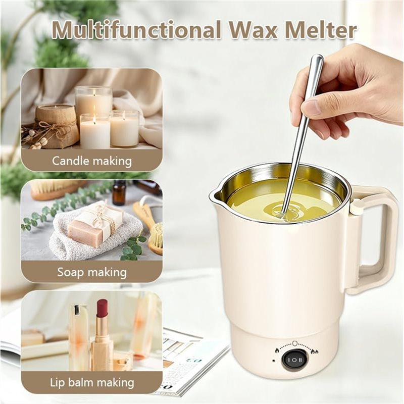 A47U Electric Wax Melting Pot  - Candle Supplies Kit recension och pris