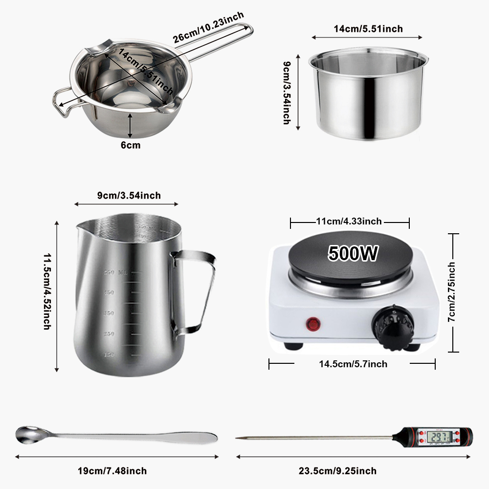 DIY Candle Craft Tools Kit wit - Candle Supplies Kit recension och pris