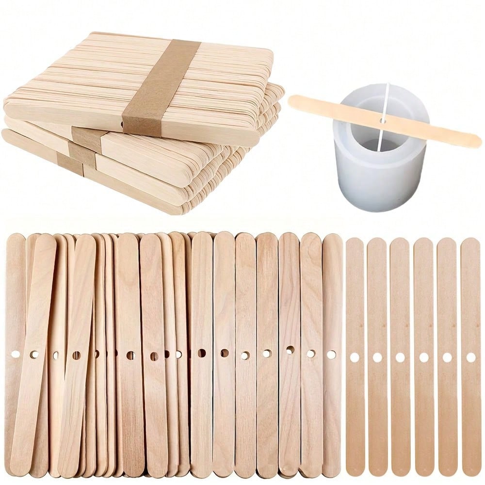 5/10/20/30/50pcs Wooden Candle - Candle Supplies Kit recension och pris
