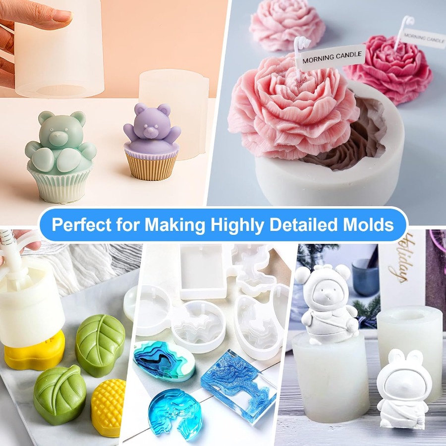 Silicone Mold Making Kit, 38.8 - Candle Supplies Kit recension och pris